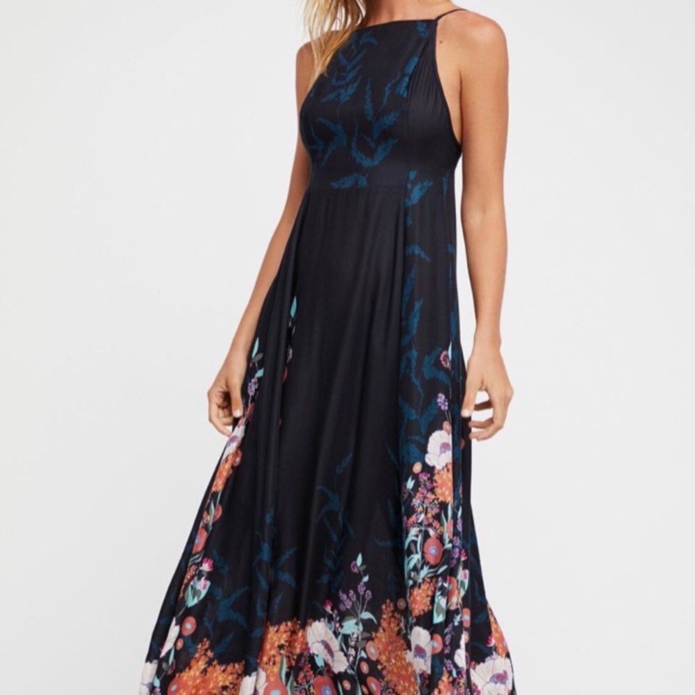 NEW Free People Embrace It Maxi Floral Dress